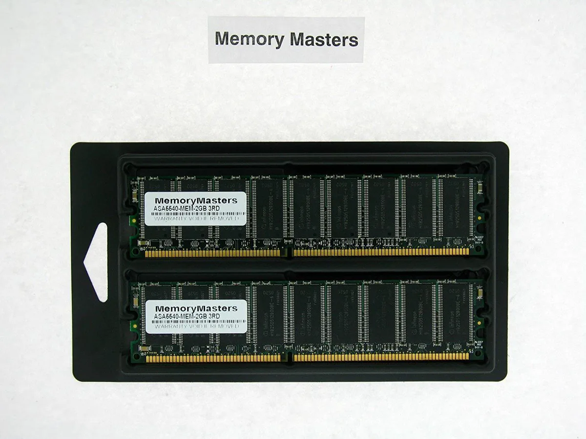 Simmtec, Inc Simmtec, Inc ASA5540-MEM-2GB 2GB DRAM Memory Kit for Cisco ASA 5540 — product photo