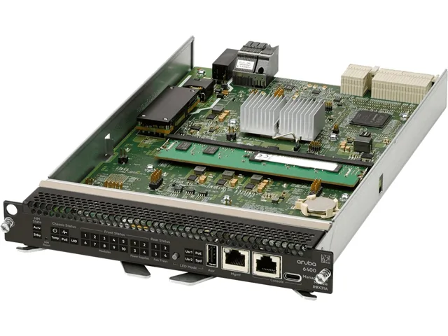 HPE HPE R0X31A Aruba 6400 Management Module — product photo