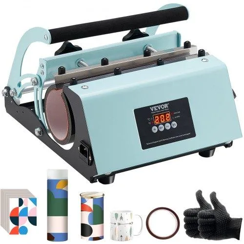 VEVOR VEVOR Tumbler Heat Press 11-30oz 580W Green — product photo