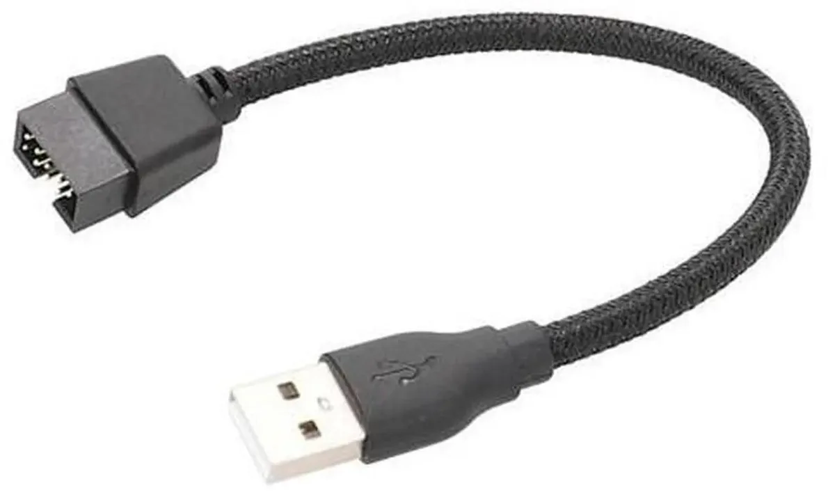 SMUGDESK SMUGDESK USB A Male to 9-Pin Male Internal Extension Cable — product photo