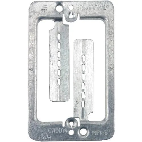 Caddy Caddy MPLS Metal Single-Gang Drywall Mounting Plate dlp replacement lamp — product photo