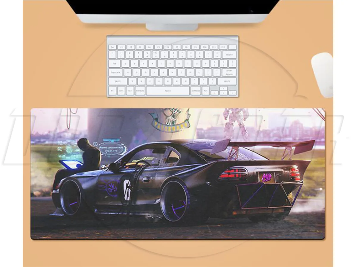 sakose sakose Cyberpunk 2077 Extended 2XL Mouse Pad 900x400mm Dark Blue — product photo