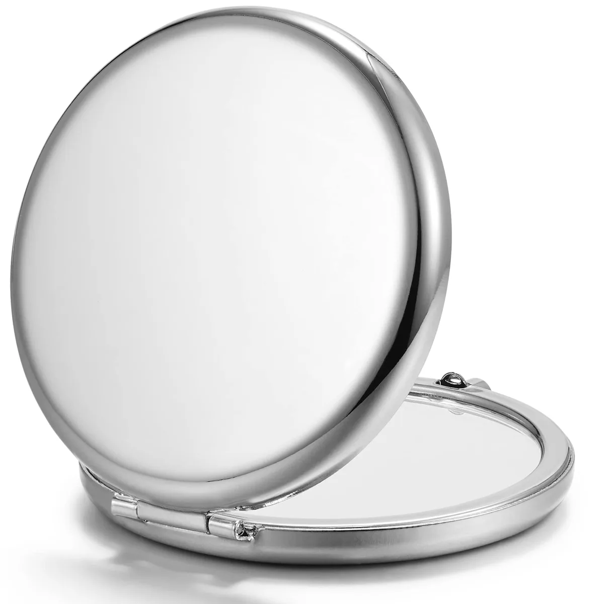Getinbulk Compact Mirror 1x/2x Silver 2.5 in — product photo