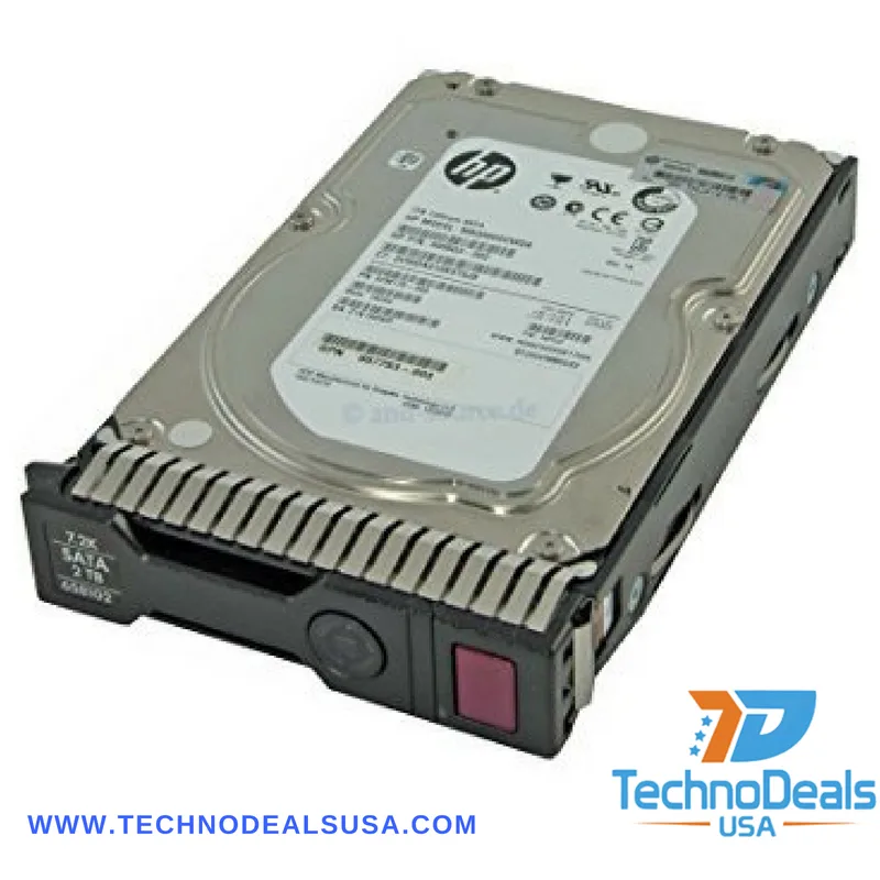 HPE HPE 658079-B21 2 TB 7200 rpm 3.5" SATA internal hard drive — product photo