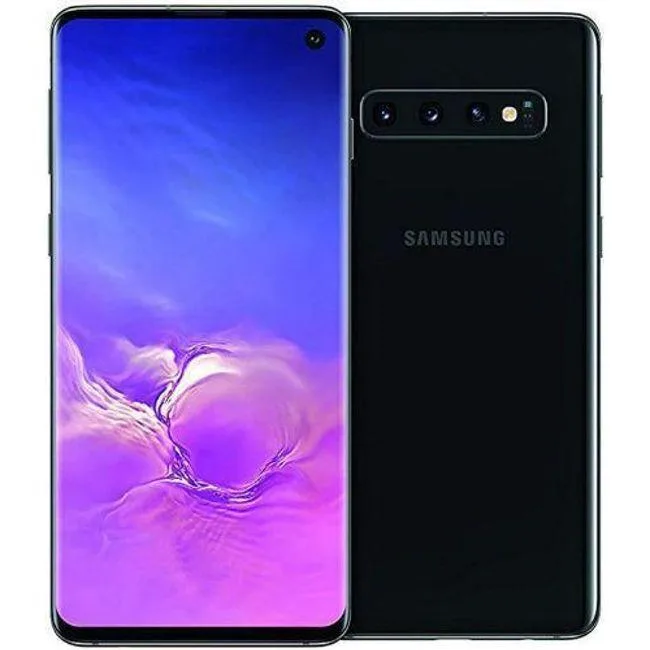SAMSUNG SAMSUNG Galaxy S10 128GB Prism Black 4G cell phones - unlocked — product photo