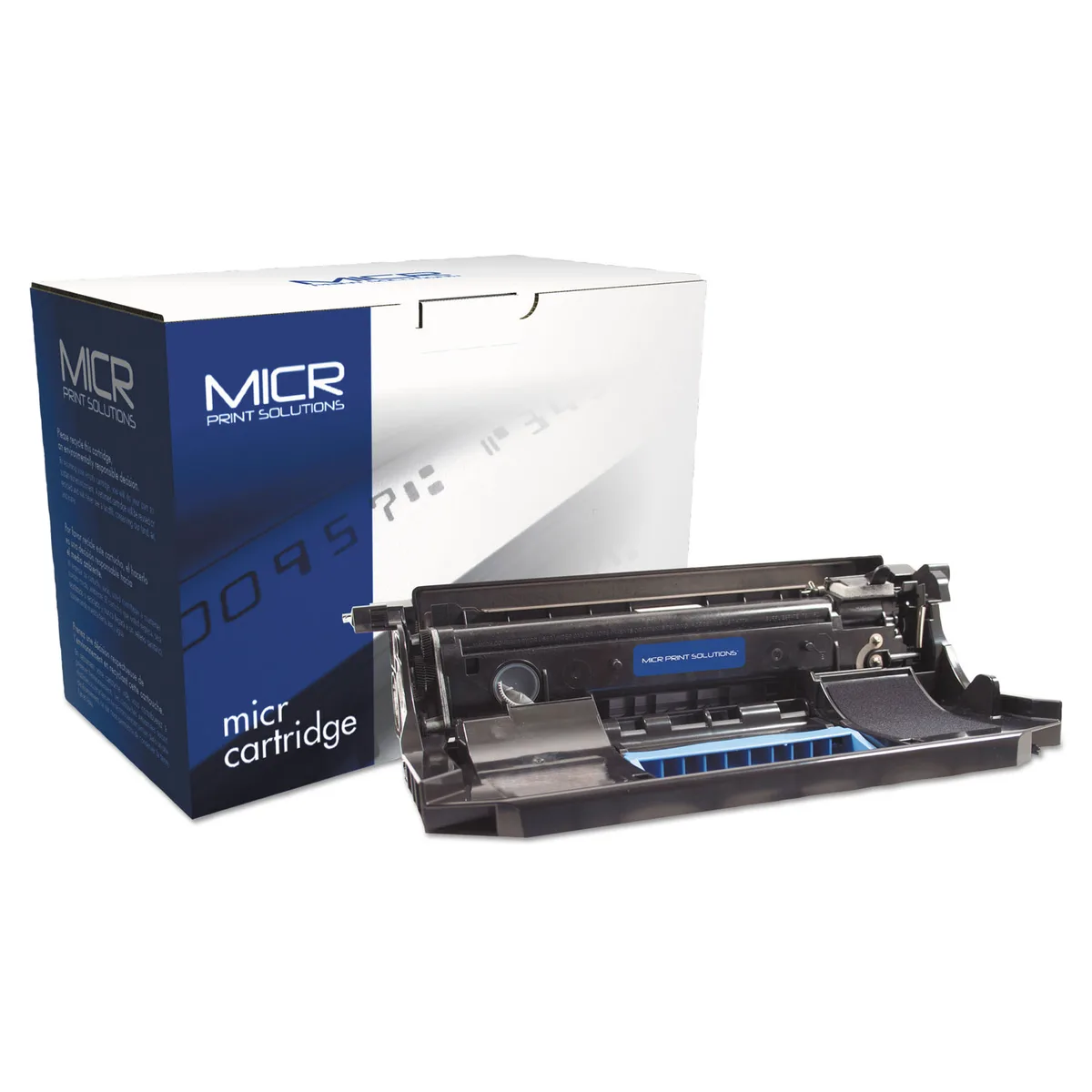 Black drum unit cartridge for Lexmark MS310 MICR printer