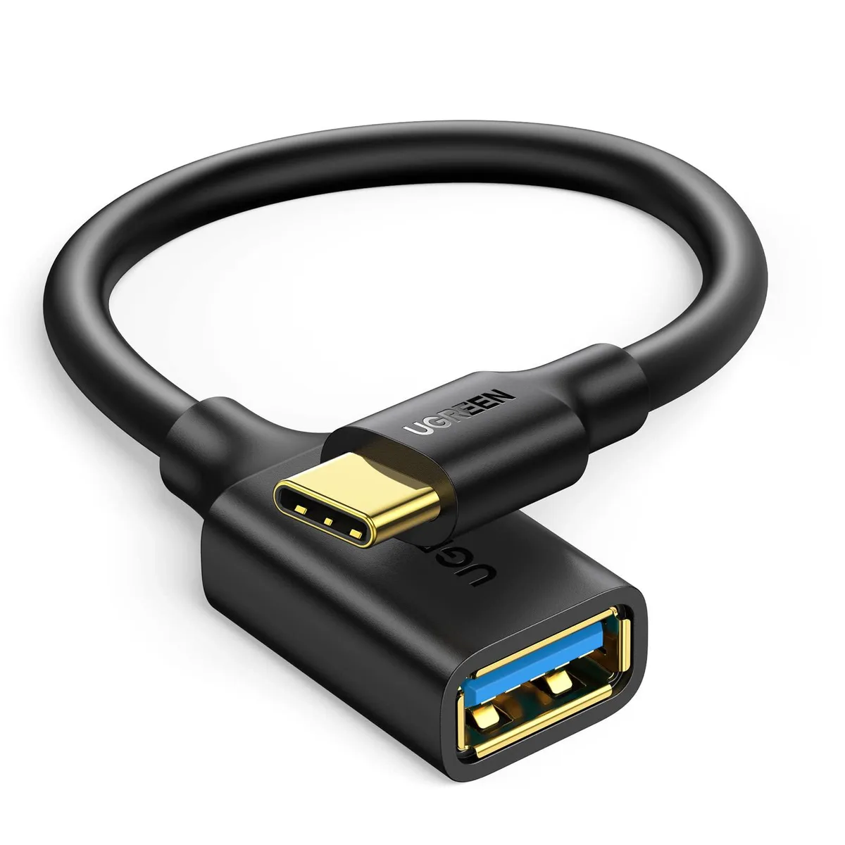 Ugreen 30701 USB C to USB 3.1 Adapter Black — product photo