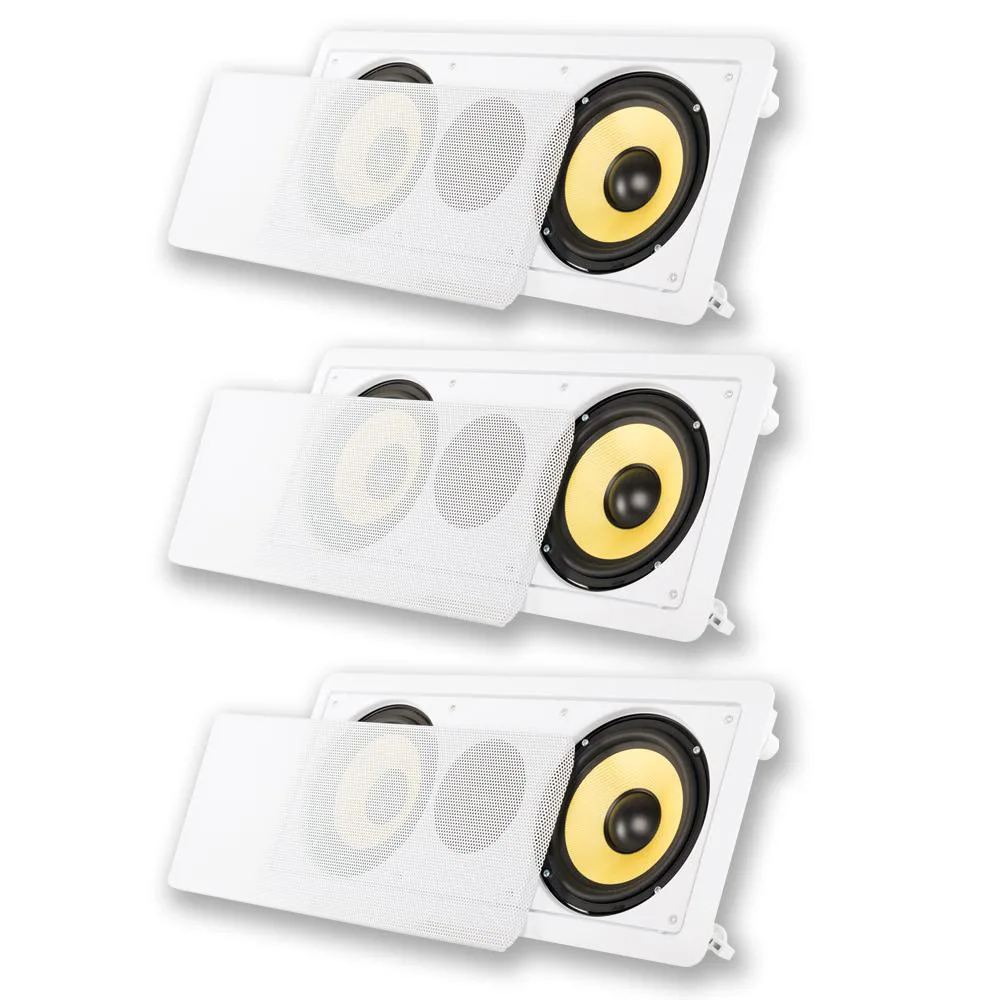 Acoustic Audio Acoustic Audio HD-6c In-Wall Centre Speaker Dual 6.5" Woofers 3 Pack — product photo