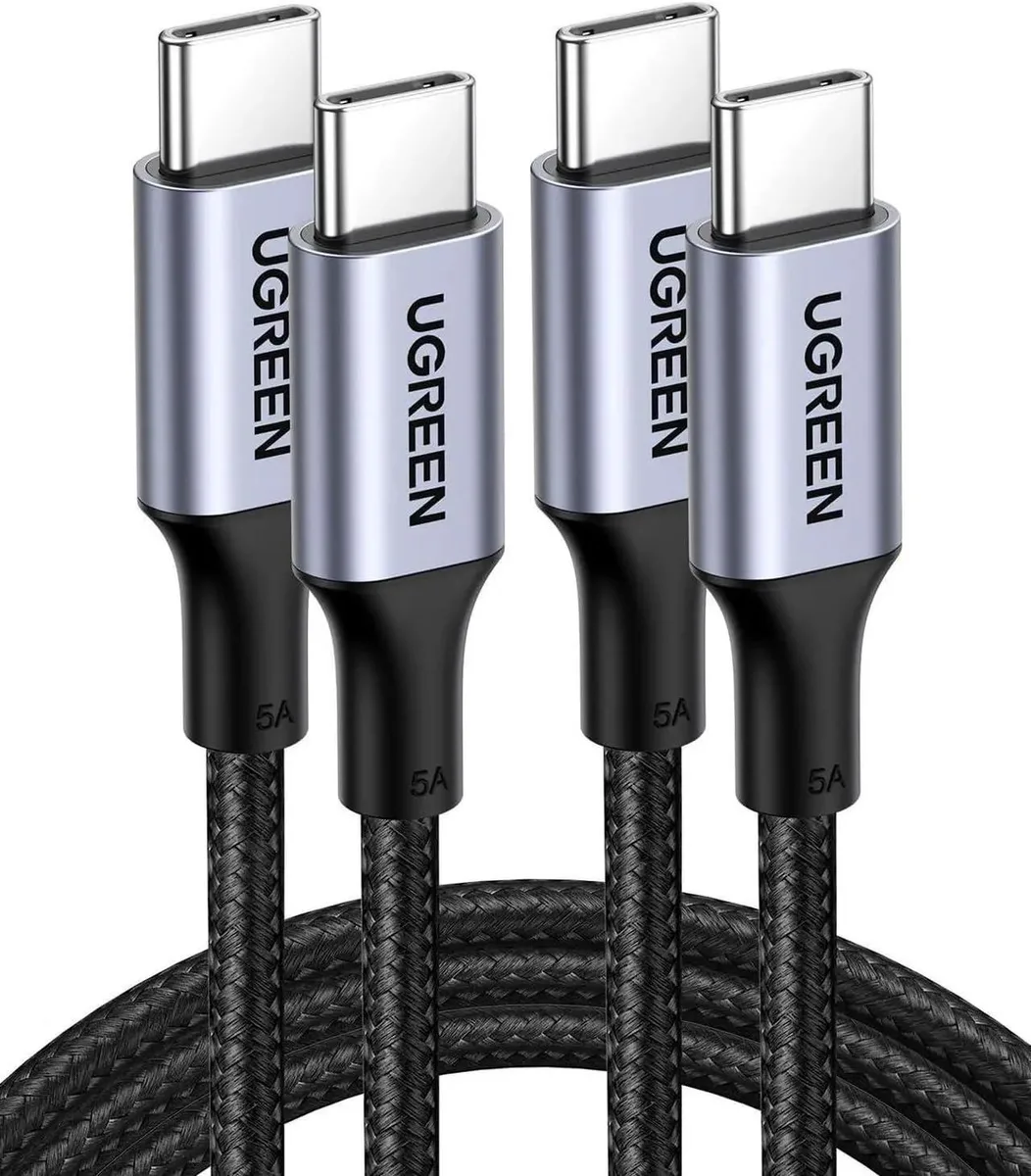 SMUGDESK SMUGDESK 2Pack 100W USB-C to USB-C Cable 3.3FT Black — product photo