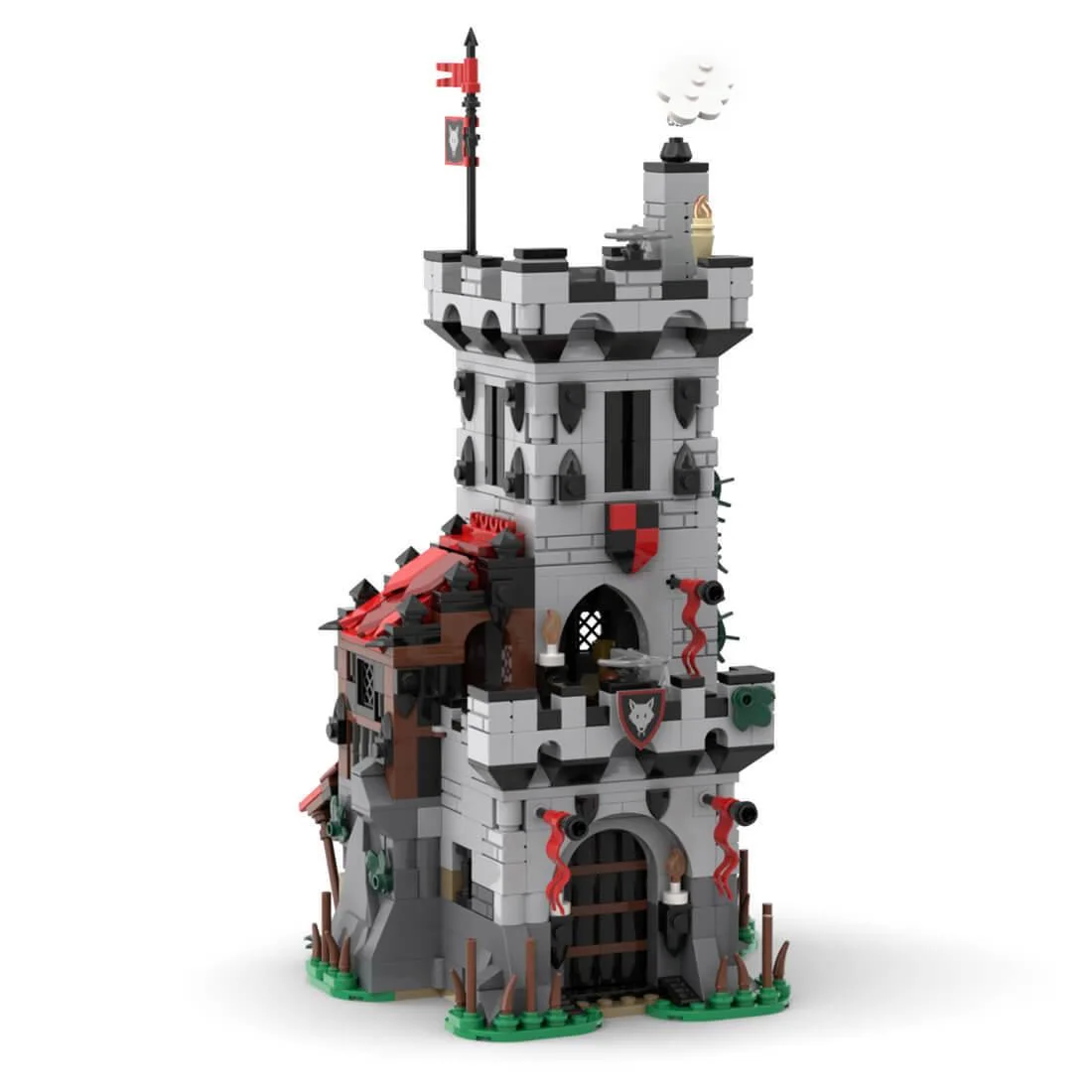 ZITIANYOUBUILD ZITIANYOUBUILD Medieval Wolfpack Outpost 877PCS MOC-205981 — product photo