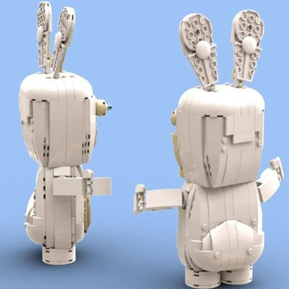 ZITIANYOUBUILD ZITIANYOUBUILD MOC-148053 Screaming Bunny Building Set 913 Parts Educational — product photo