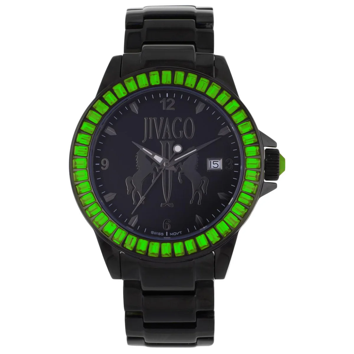 Jivago Jivago JV4217 42mm Quartz Watch Black Dial 10ATM — product photo
