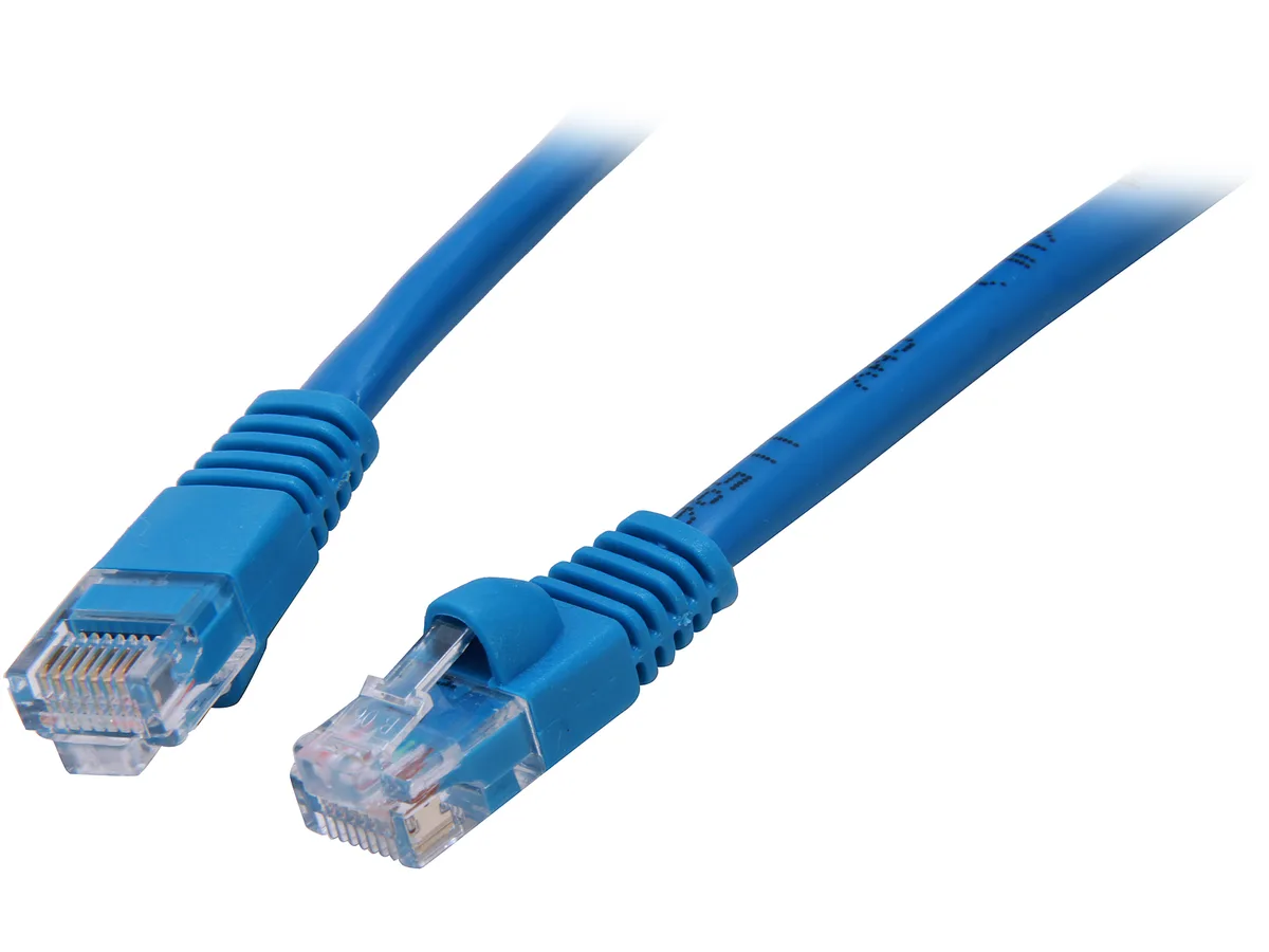 Cables To Go Cables To Go 15193 Cat5e network ethernet cable 7 ft Blue — product photo