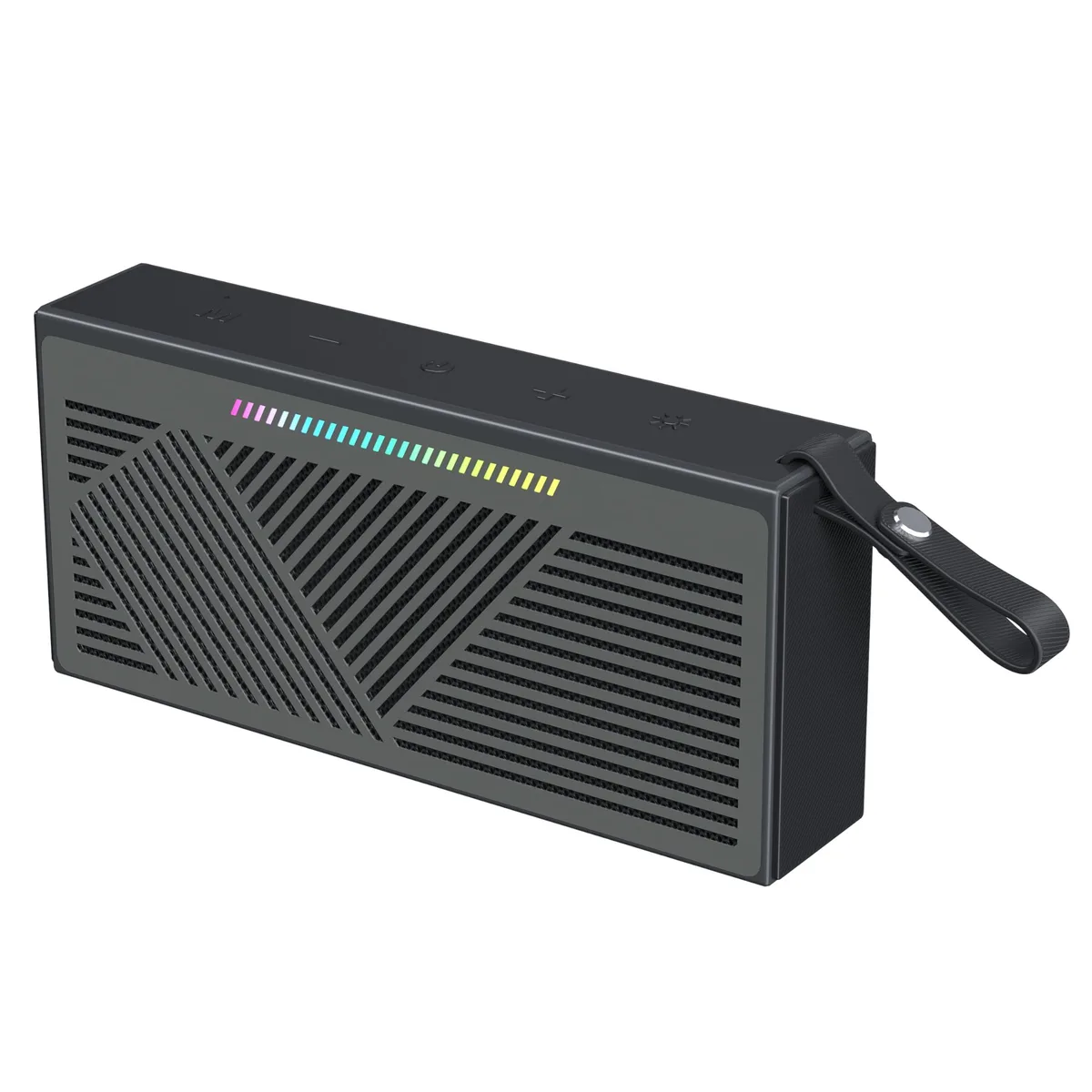 No Sew No Sew 05C portable speaker 360° sound IPX5 2500mAh Bluetooth 10 m TF card FM Black — product photo
