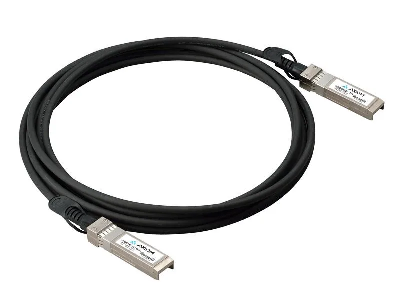 Axiom Axiom MCP1650-H00AE30-AX 200GBASE-CR4 QSFP56 passive DAC cable 0.5m — product photo