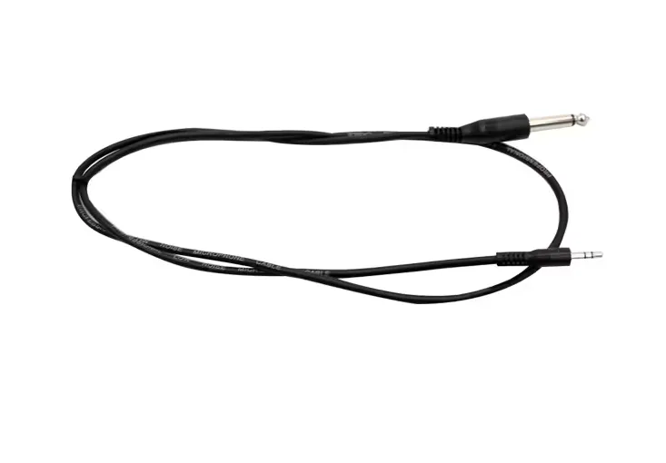 NCR NCR 1432-C235-0046 Audio Cable 15' Mini-phone Male Black pos accessory — product photo