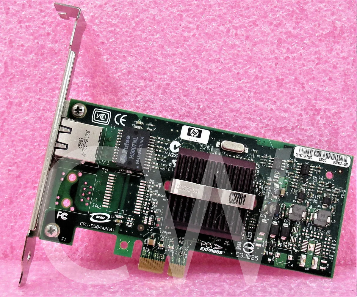 HP HP NC110T Gigabit Ethernet PCI-E Server Network Adapter — product photo
