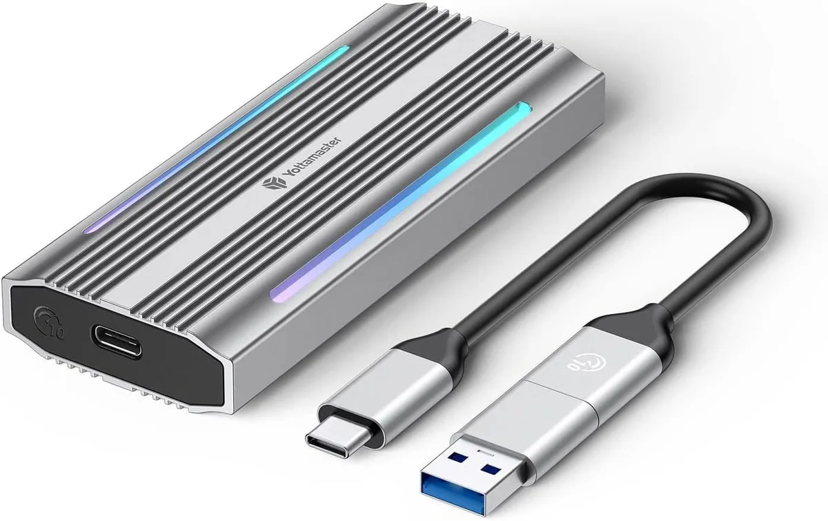 Yottamaster Yottamaster M.2 10Gbps USB 3.1 Gen 2 NVME drive enclosure — product photo