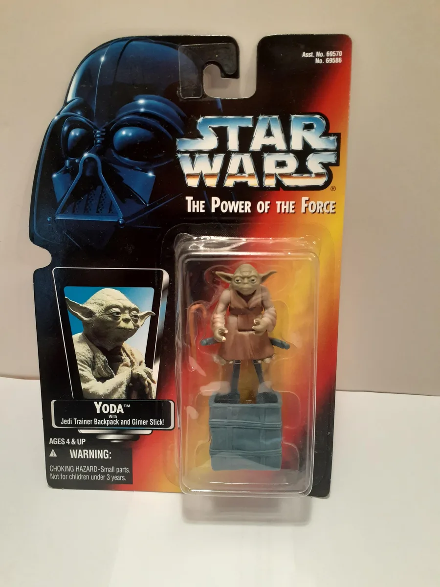 Hasbro Gaming Hasbro Gaming Star Wars Power of the Force Red Card Yoda 3.75 Inch Action Figure — product photo