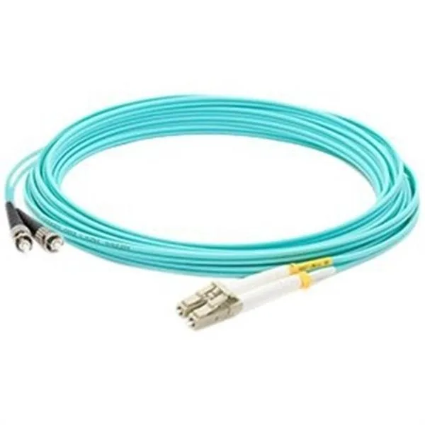AddOn AddOn ADD-ST-LC-3M5OM3 9.84 ft ST to LC Aqua OM3 Duplex network ethernet cable — product photo