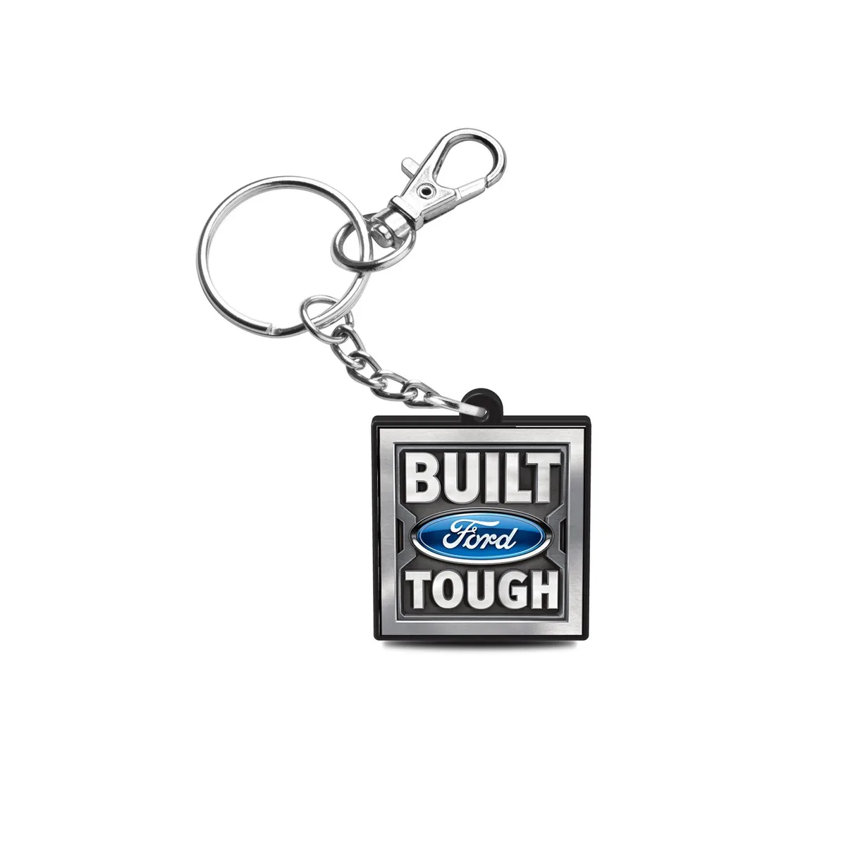 iPick Image, LLC iPick Image, LLC Ford Built-Ford-Tough Laser Engraved Acrylic Key Chain — product photo