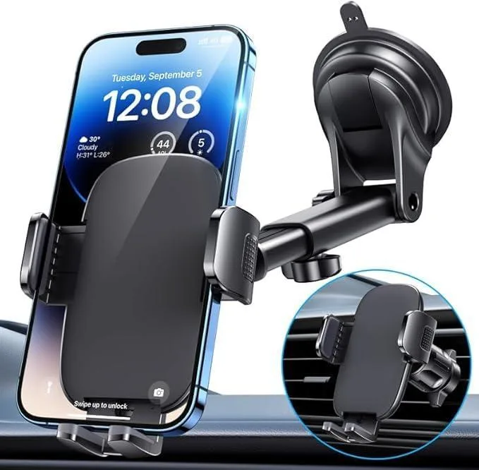 SOEWIOU SOEWIOU FESIYOYE Super Suction Cup Car Phone Mount — product photo