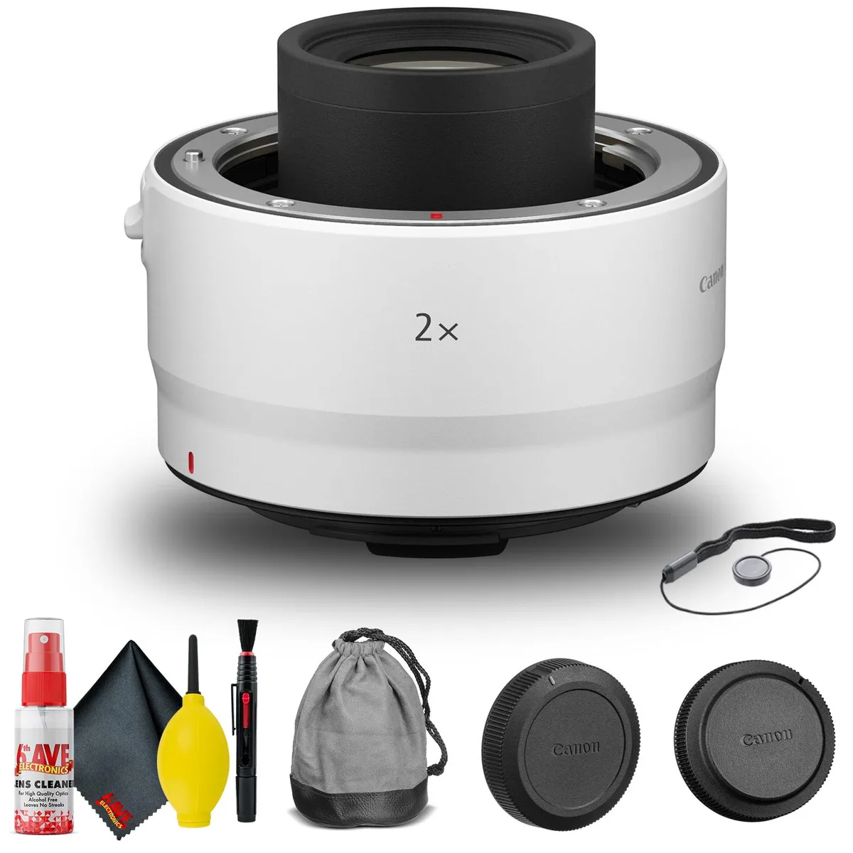 Canon Canon Extender RF 2x (4114C002) + Cap Keeper + Cleaning Kit — product photo