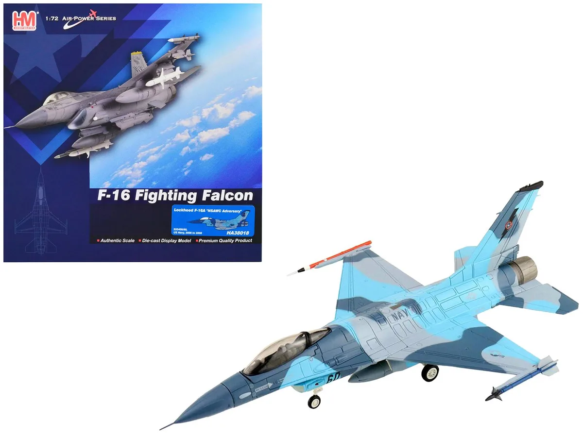 Hobby Master Hobby Master F-16A Fighting Falcon NSAWC Adversary 1/72 Diecast Hobby Collectible — product photo