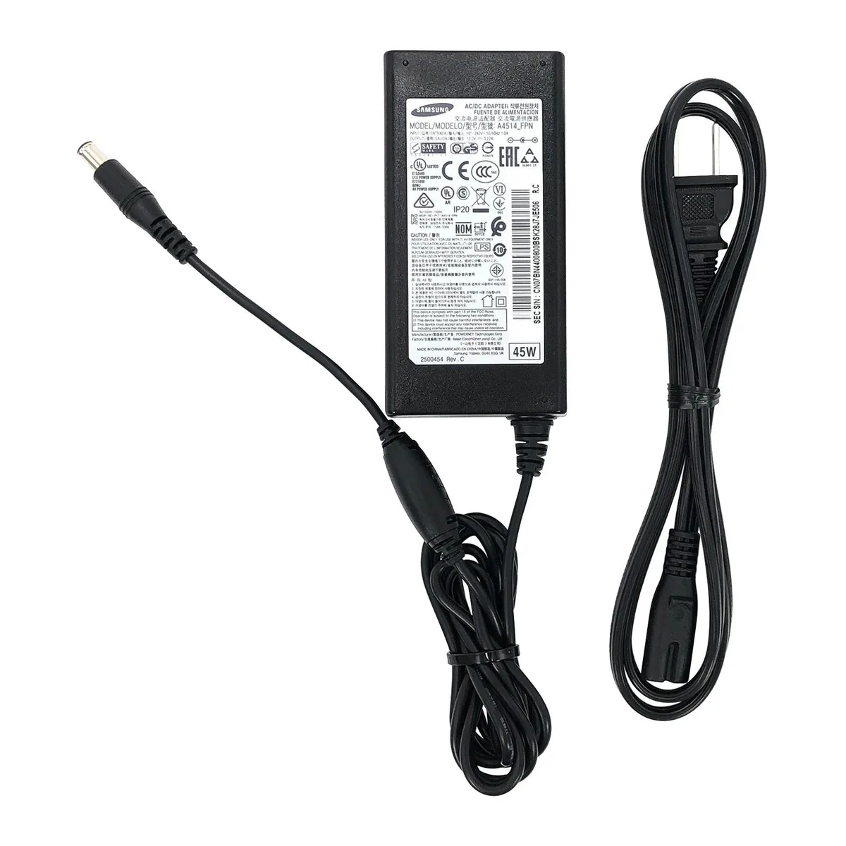SAMSUNG SAMSUNG A4514_FPN 14V 3.22A 45W power adapter — product photo