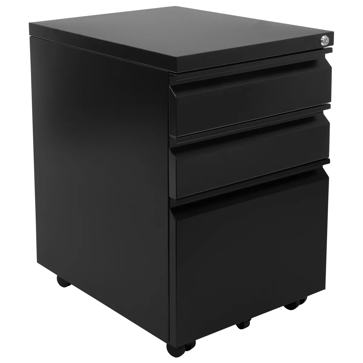 Mount-It Mount-It Mobile File Cabinet 3 Drawers 15.3" W x 19.75" D x 24.5" H — product photo