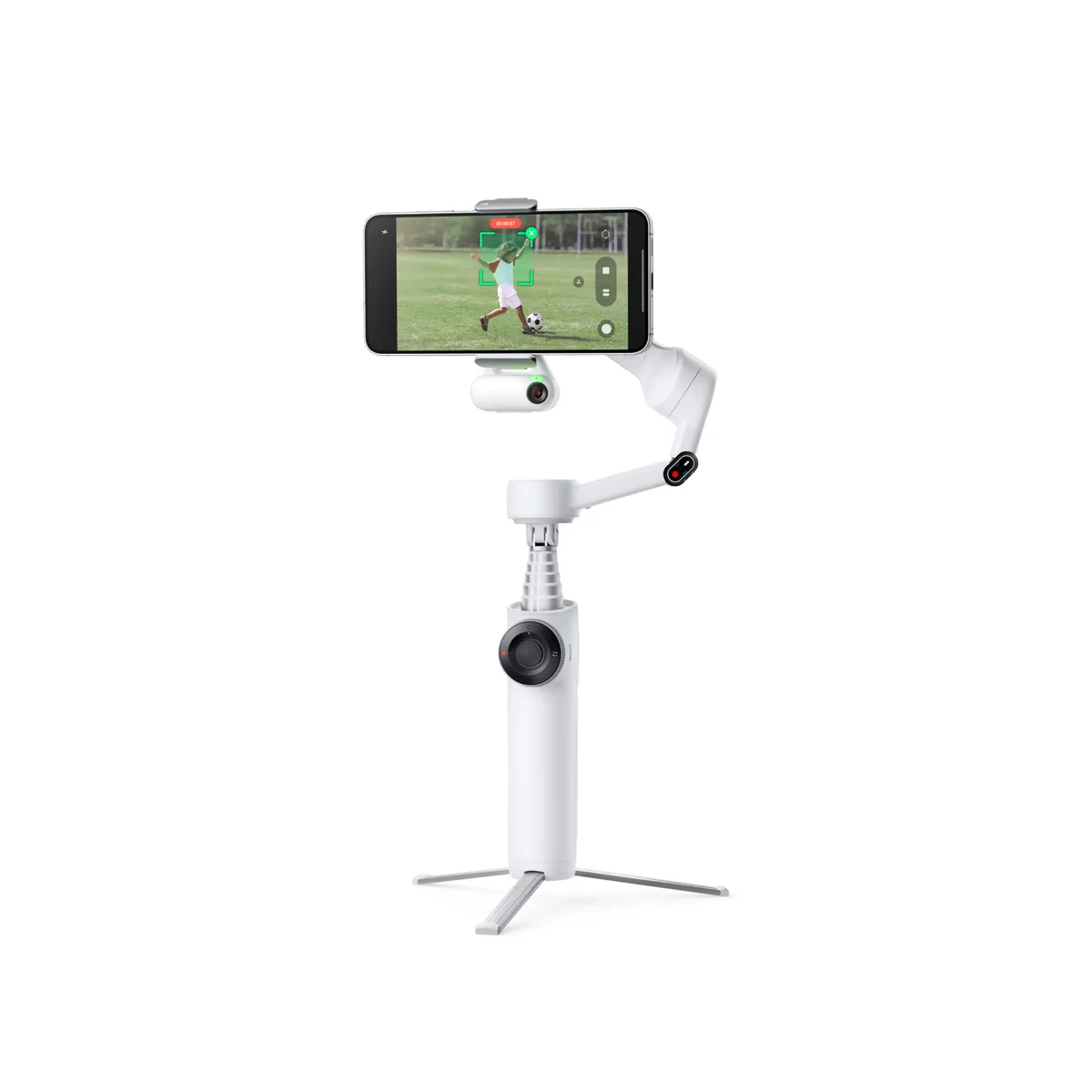 Insta360 Insta360 Flow 2 AI Tracker Bundle Summit White grip CINSABQA_FLOW2LITE10 — product photo