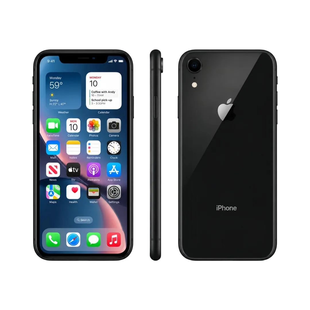 Apple Apple iPhone XR 64GB Black Unlocked cell phones - unlocked — product photo