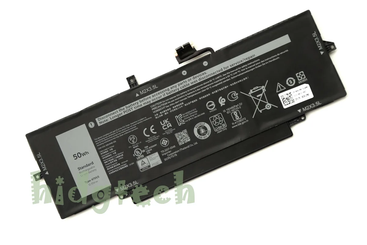 Beisite Beisite 47XV3 50Wh laptop battery for Latitude 9330 2-in-1 — product photo