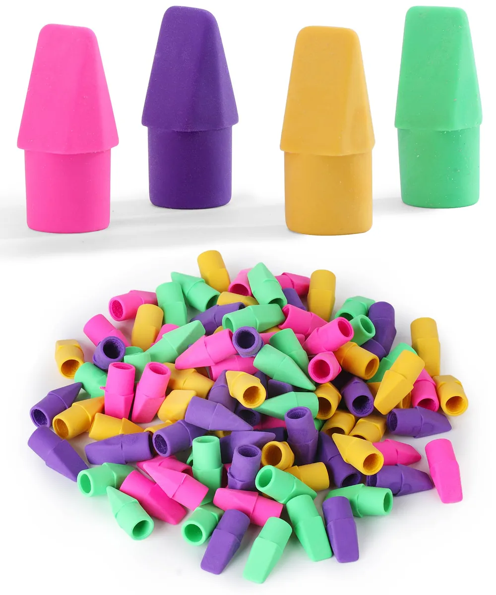  Mr. Pen EC100 120 Pack Pencil Top Erasers — product photo