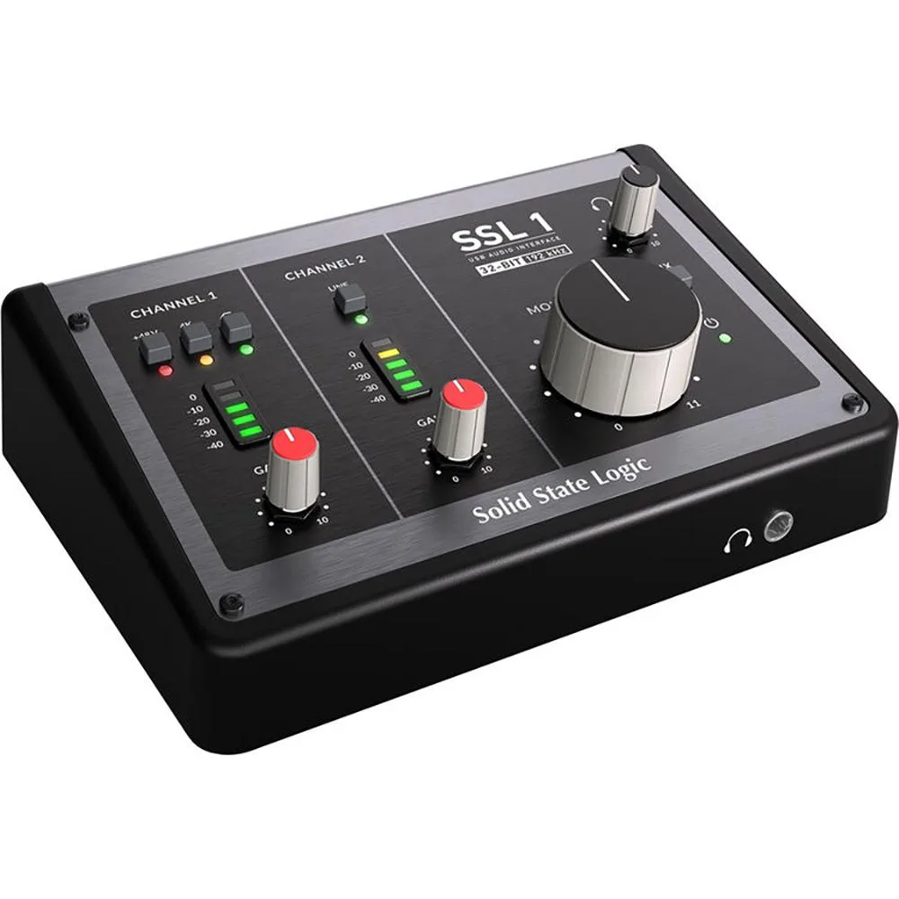 Solid State Logic Solid State Logic SSL 1 2x2 USB-C Audio Interface Effect — product photo