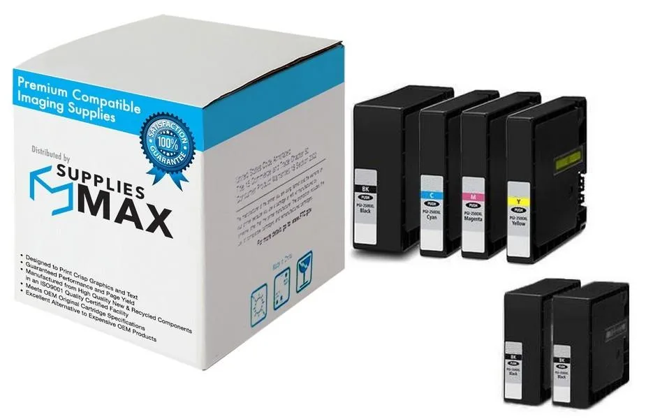 SuppliesMax SuppliesMax PGI-2200XL3B3CMY 12-pack inkjet cartridge combo — product photo