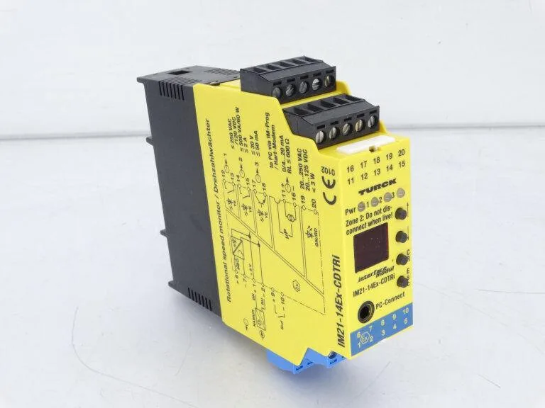 Turck Turck IM21-14EX-CDTRI Rotation Speed Monitor 1 Channel 0.06-600000 Min — product photo