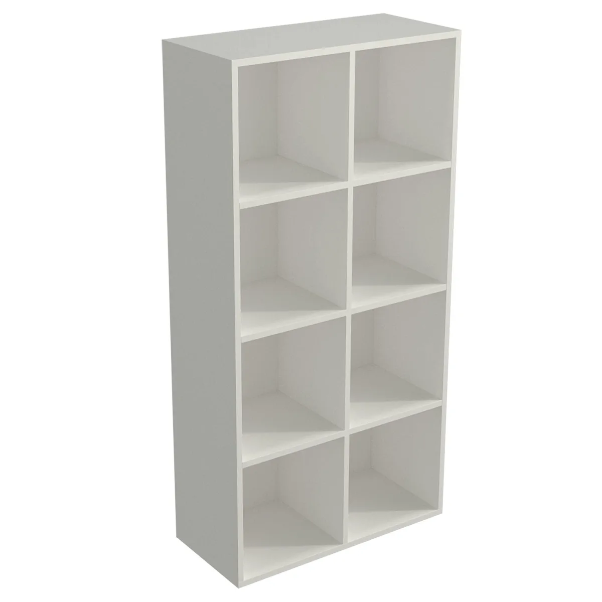  OSCHF 8-Cube Storage Shelf, 4-Tier, Warm White — product photo