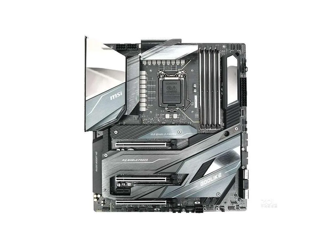 MSI MSI MEG Z490 GODLIKE Intel motherboard — product photo