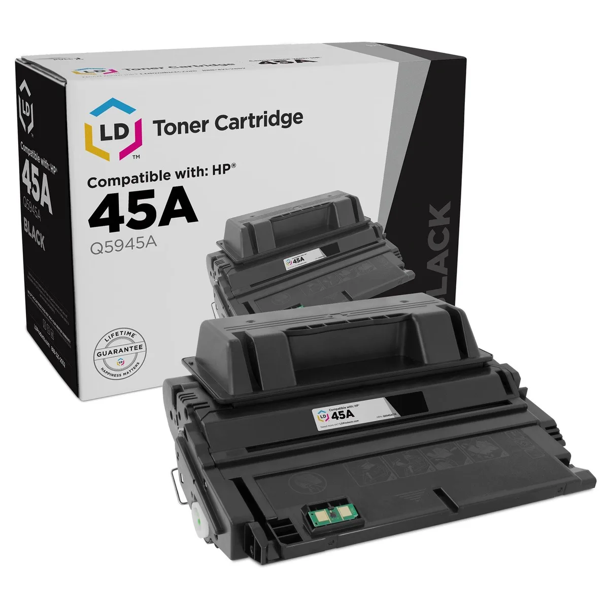 LD Products LD Products Compatible Toner Cartridge for HP 45A Q5945A Black — product photo