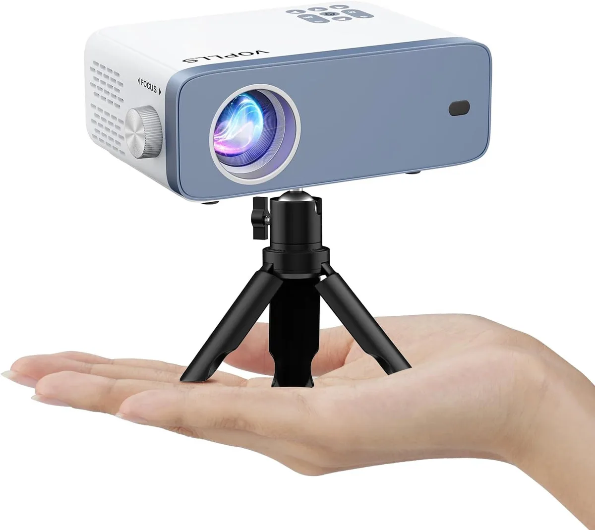 fanic fanic 1080P LCD projector accessory 2023 9500 L 210 inch 50% zoom 1.4 lb 6.69 x 4.9 x 2.64 in — product photo