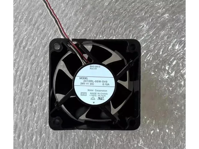TSUJ TSUJ Kepler-C72J-OYS-0277 DC24V 0.10A 2410RL-05W-S49 6025 6cm 3-wire inverter cooling fan 2 in 1 accessory — product photo