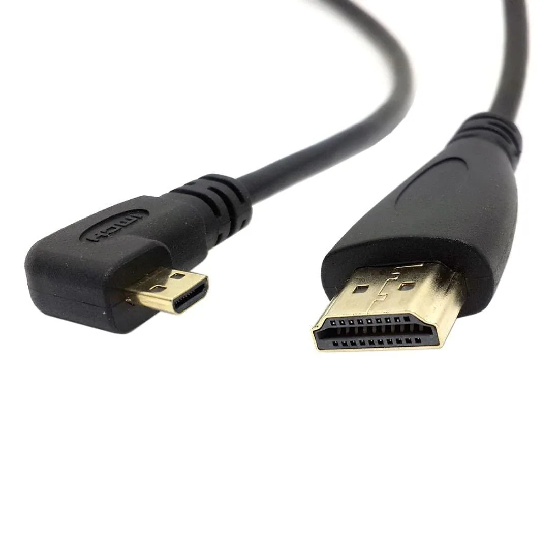 LORDWORLD LORDWORLD HDMI to Micro HDMI 90° Left Angled Cable 1.5m — product photo