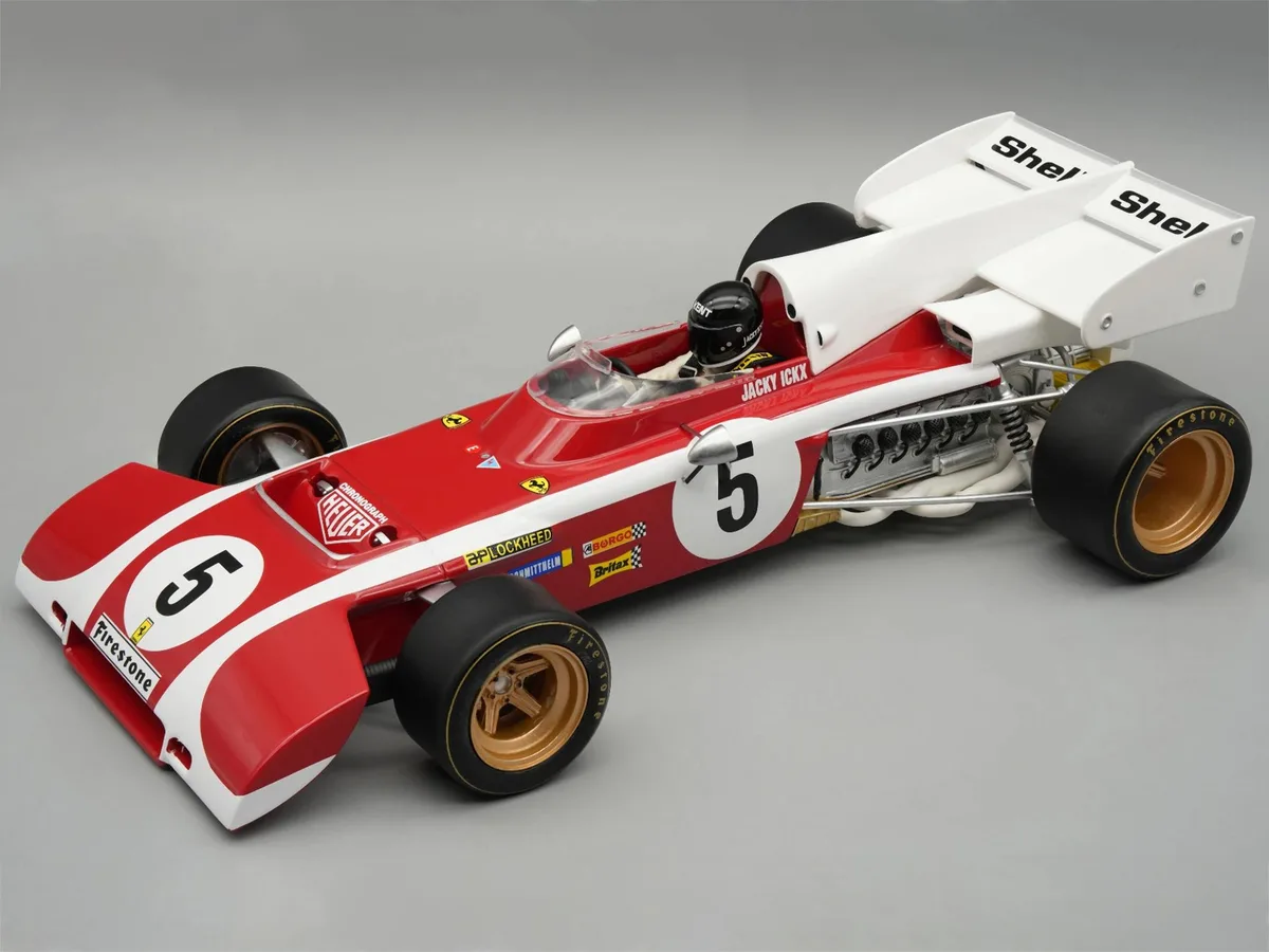 Tecnomodel Tecnomodel Ferrari 312 B2 #5 Jacky Ickx 1972 Mythos 1/18 50 pcs — product photo