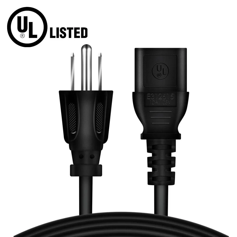 ABLEGRID ABLEGRID 5 ft 1.5 m 3-Prong Internal Power Cable for Benq Q7T3 Q7C3 FP71G+ 17 LCD Monitor — product photo