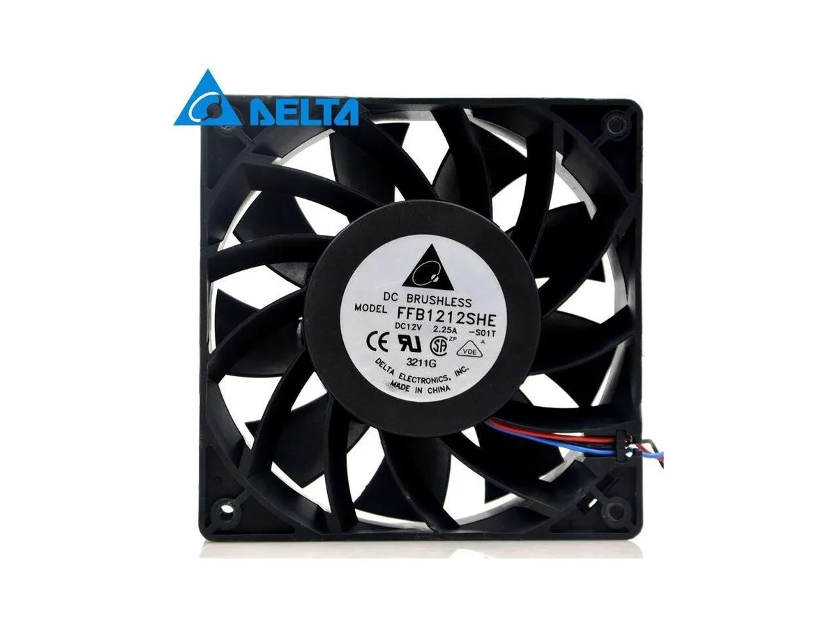 Fans Fans FFB1212SHE 12038 120x120x38mm 12V 2.25A case fan — product photo