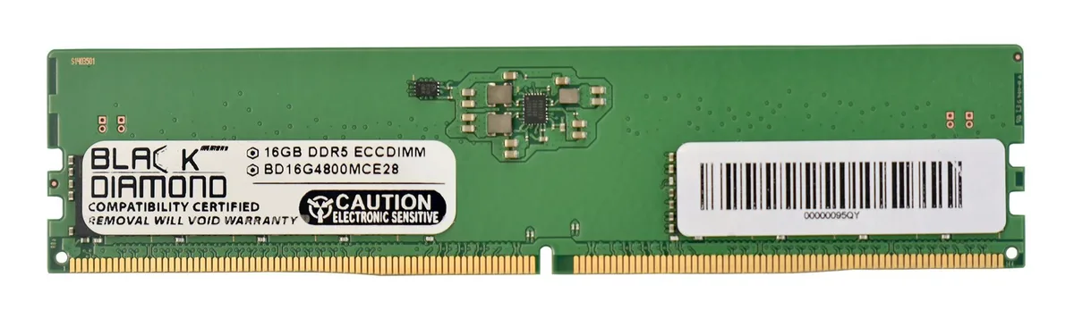 Black Diamond Memory Black Diamond Memory BD16G4800MCE28 16GB DDR5 4800 288-PIN memory upgrade — product photo