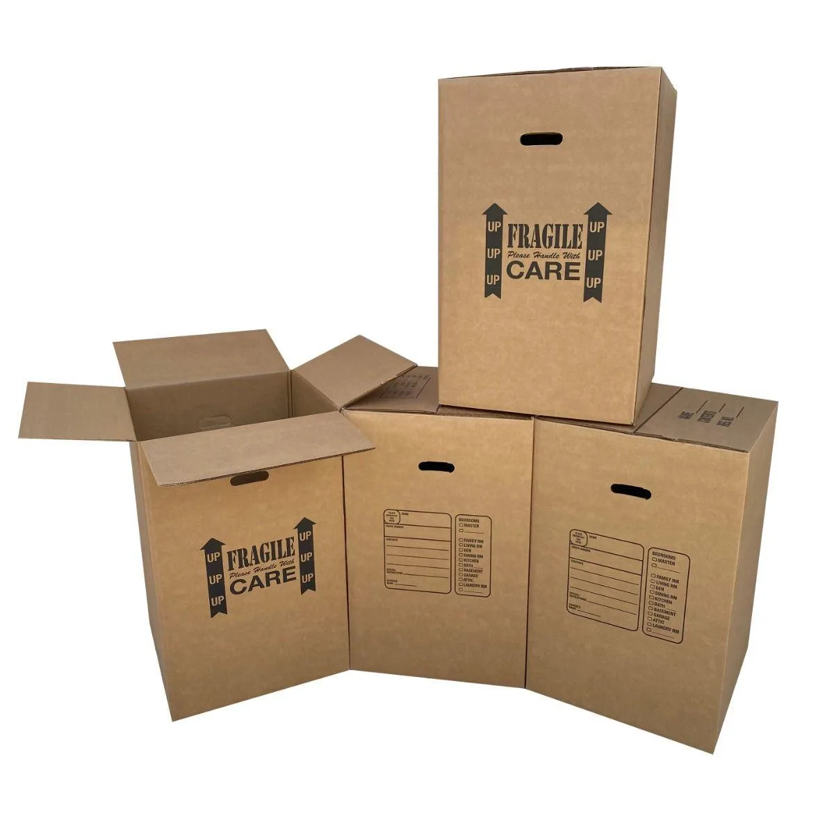 UBMOVE UBMOVE Kitchen Moving Boxes 4 Pack 18x18x28" 44ECT mailing supply — product photo