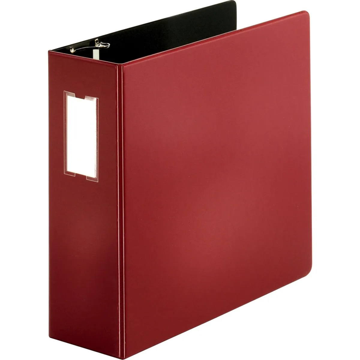 Business Source Business Source 33118 Slant D-Ring Binder 4" Burgundy — product photo