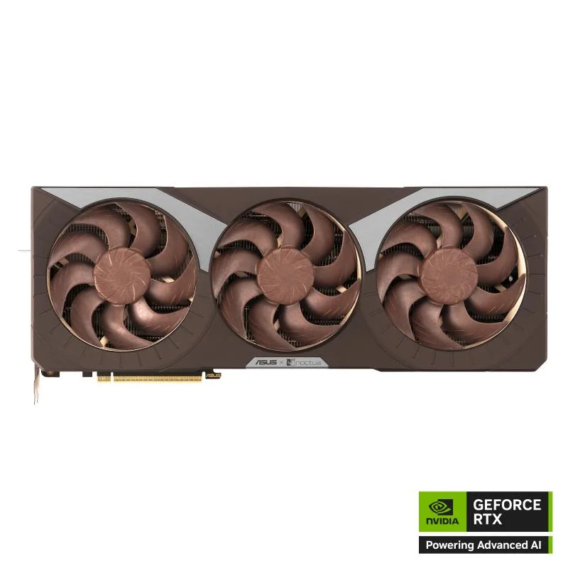 ASUS ASUS NOCTUA GeForce RTX 5080 16GB GDDR7 Edition RTX5080-16G-NOCTUA graphics card — product photo